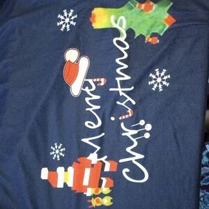 Christmas shirt medium unisex, unbranded long sleeve (Mis054)